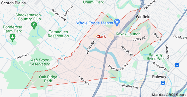 Clark Cleaning Service Area