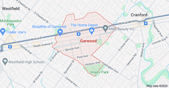 Garwood Cleaning Service Area