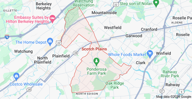 Scotch Plains Cleaning Service Area