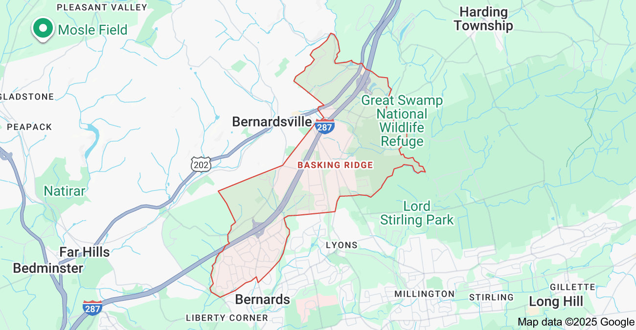 Basking Ridge, NJ Cleaning Service Area