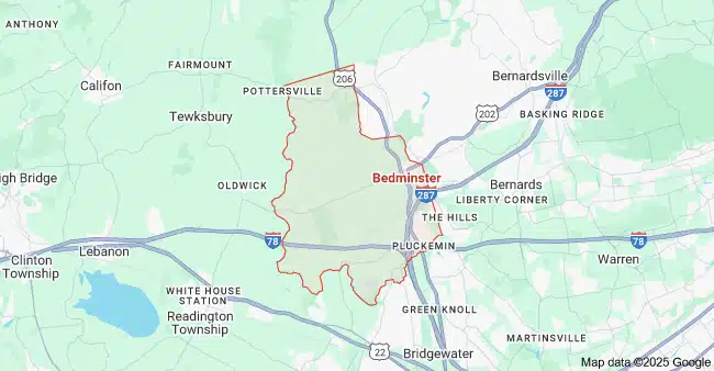 Bedminster, NJ Cleaning Service Area