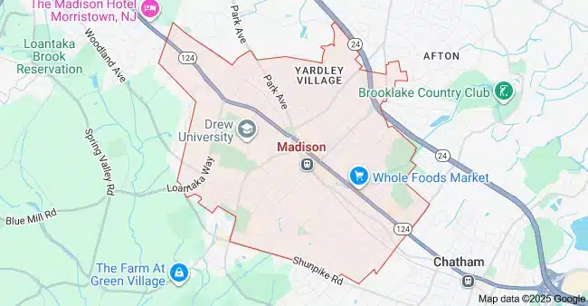 Madison, NJ Cleaning Service Area