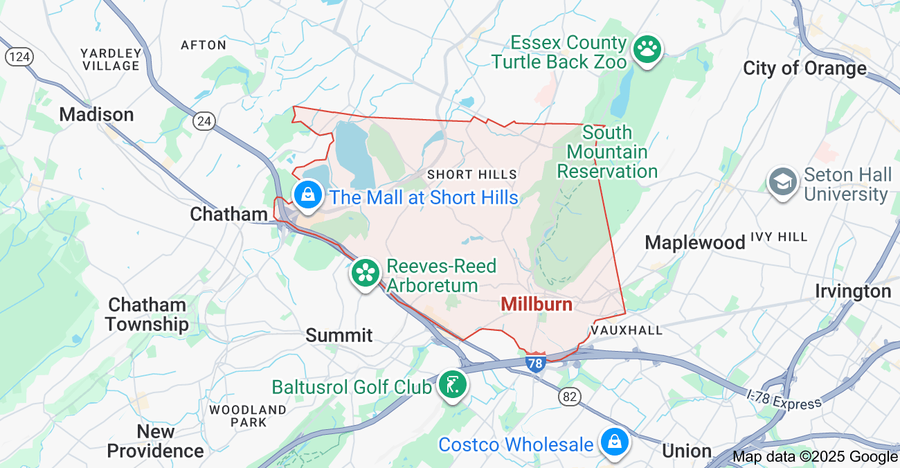 Millburn, NJ Cleaning Service Area