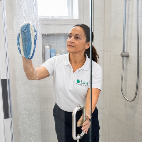A Maid performing house cleaning services in Gillette, NJ